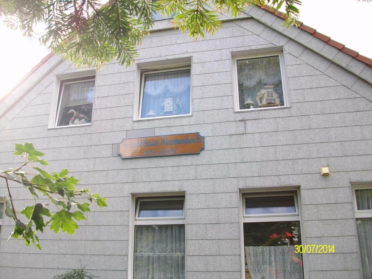 Gaestehaus Hemmerdeich-Alte Schule Oldenswort Zewnętrze zdjęcie